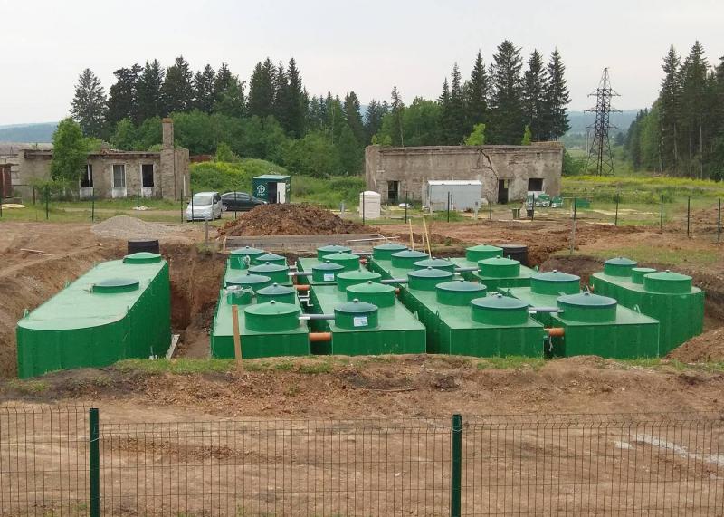 Хозяйственно-бытовой сток - 200 м3 в сутки, поселок Березовский, Красноярский край